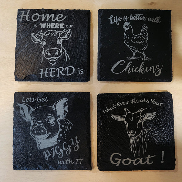 Slate Coasters