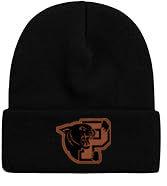 Palmer Leather Patch Beanie