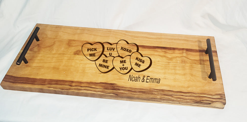 Spalted Cherry Charcuterie Serving Board