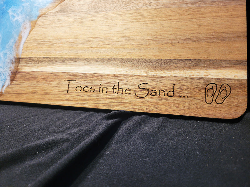 Ocean Vibes - Toes in the Sand