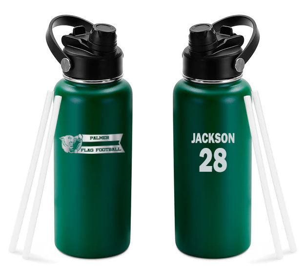 Palmer Insulated 32 oz Water Bottle Engraved