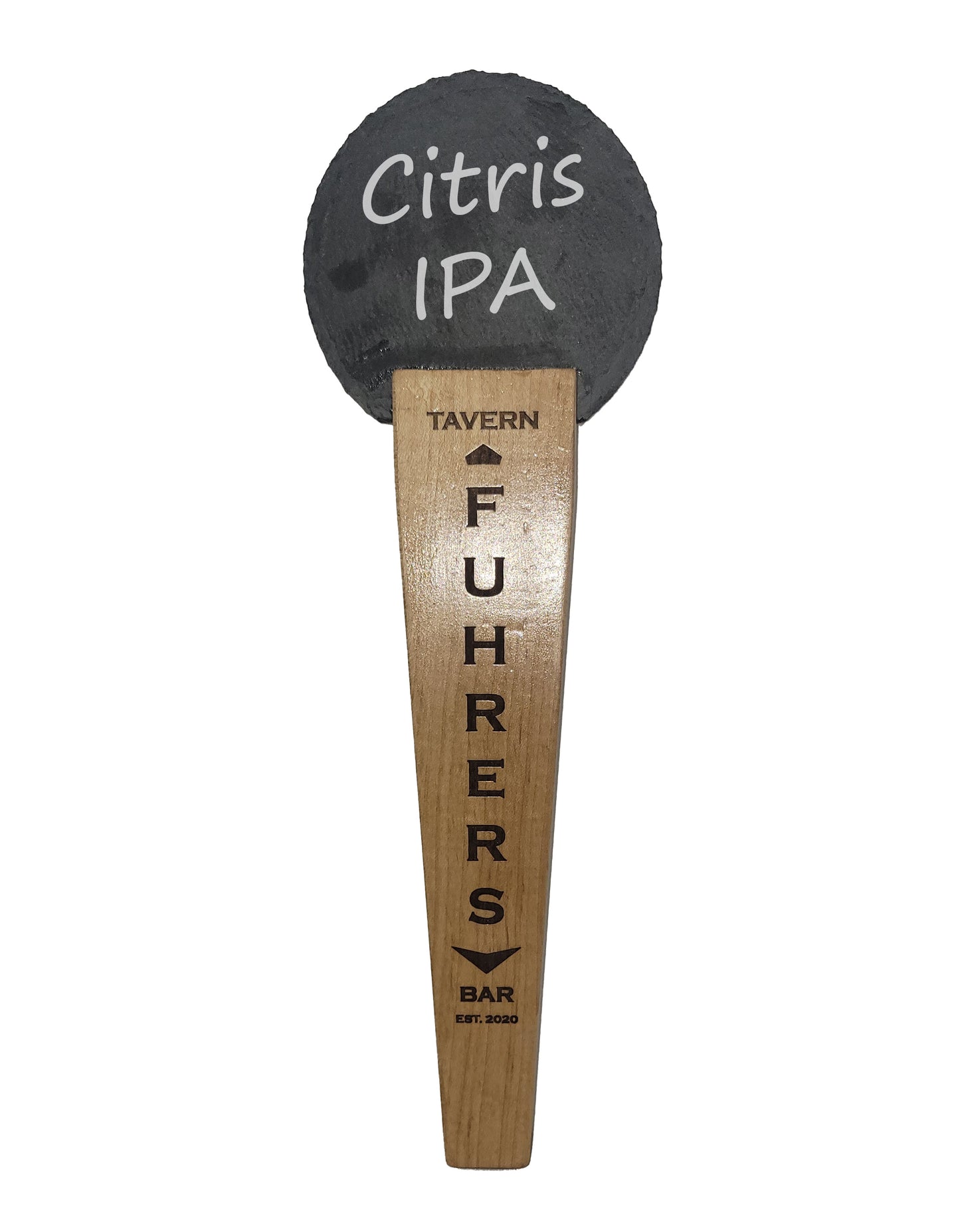 Beer Tap with Round Slate