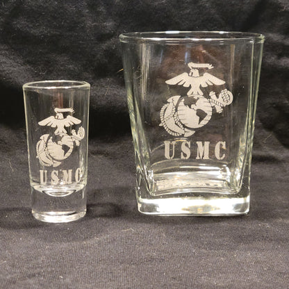 Branded Whiskey Glasses