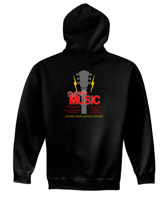 Dylagio Music Hoodies Black