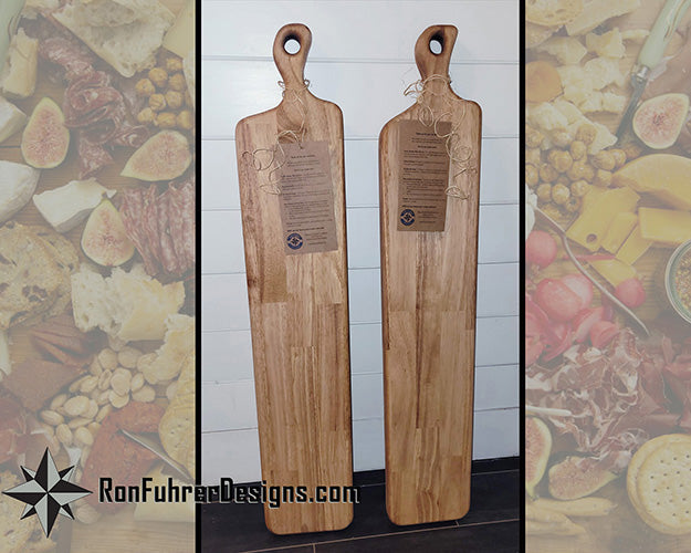 Big Paddle Charcuterie / Cutting Board