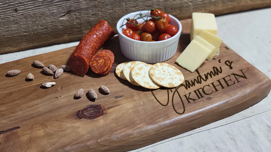 Rustic Charcuterie Board - 30x10