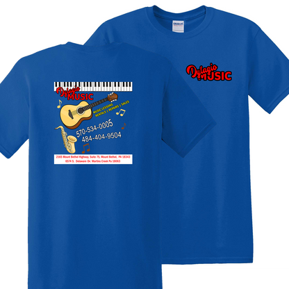 Dylagio Music Blue Tee Shirt
