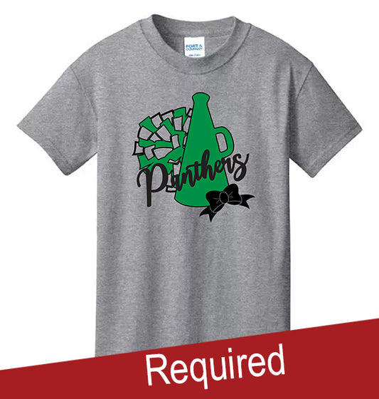 Cheer Ash Gray Tee Shirt
