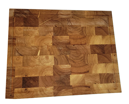 End Grain Butcher Block Cutting Board 13x16