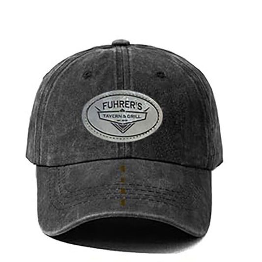 Fuhrers Tavern Distressed Cap with Leather Patch