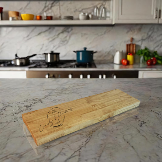 Butcher Block Cutting Board 7X23