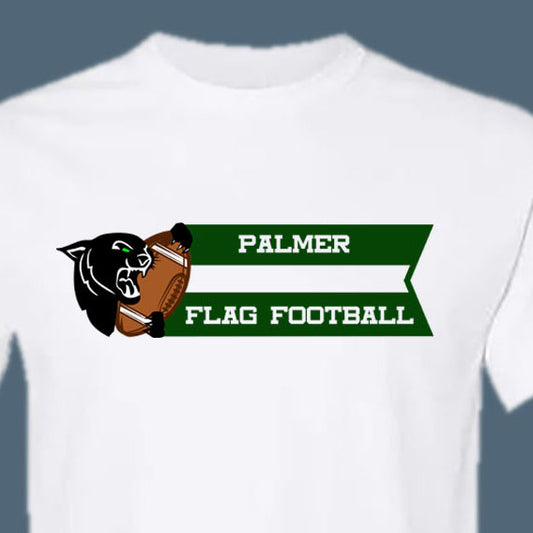 Palmer Flag Football Tee Shirts