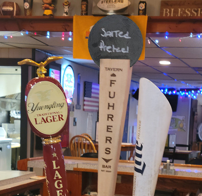 Beer Tap with Round  Slate