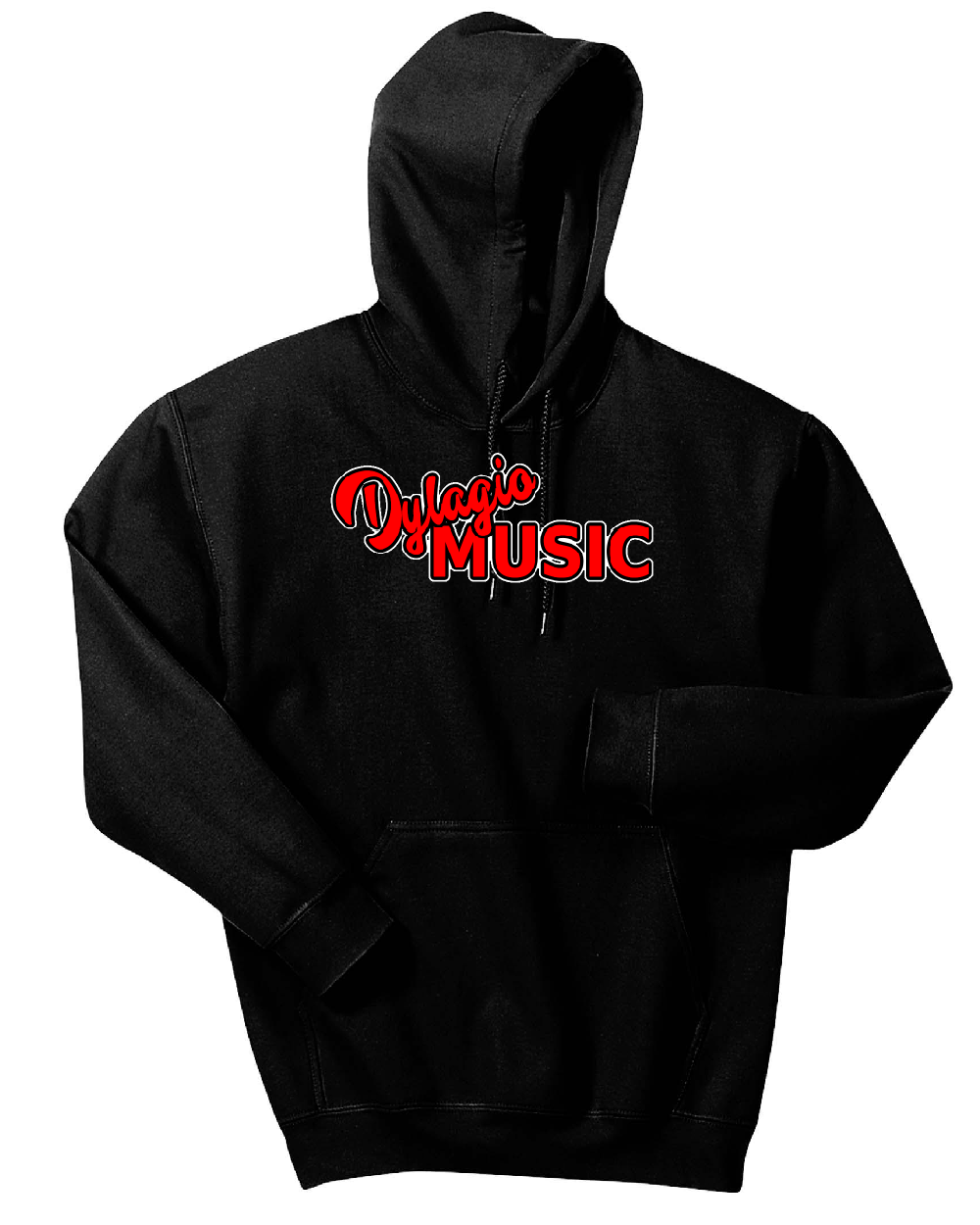 Dylagio Music Hoodies Black