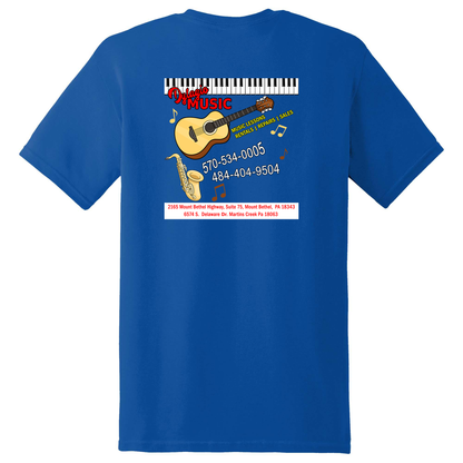 Dylagio Music Blue Tee Shirt