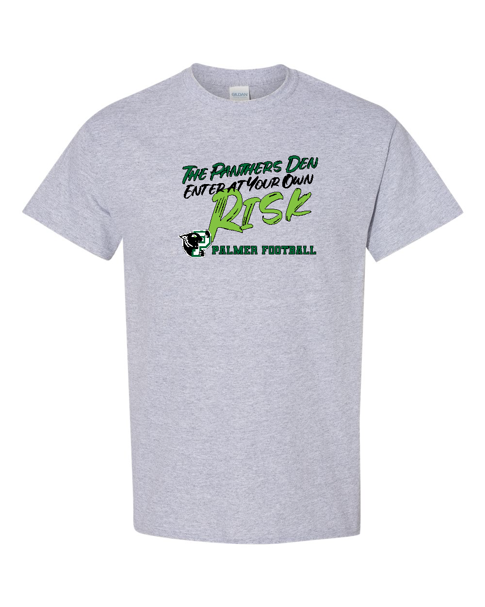 Palmer Football Panthers Den Tee Shirts