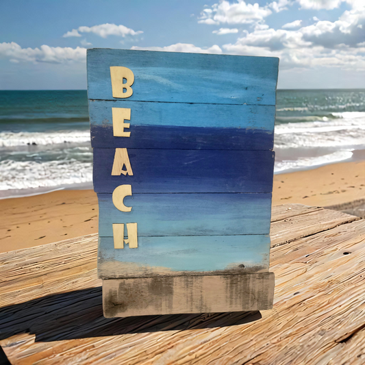 Rustic Beach Sign