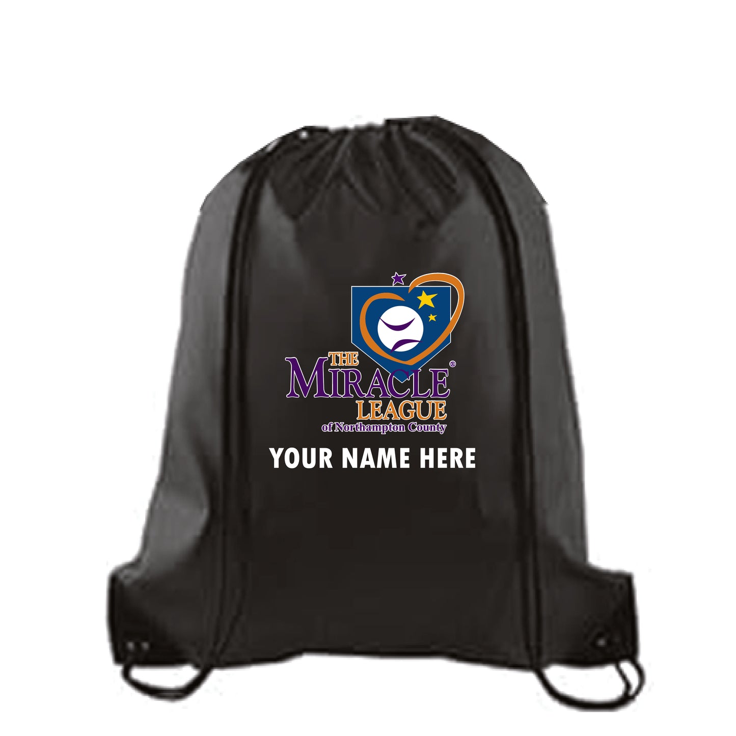 Miracle League of Northampton County - Drawstring bag