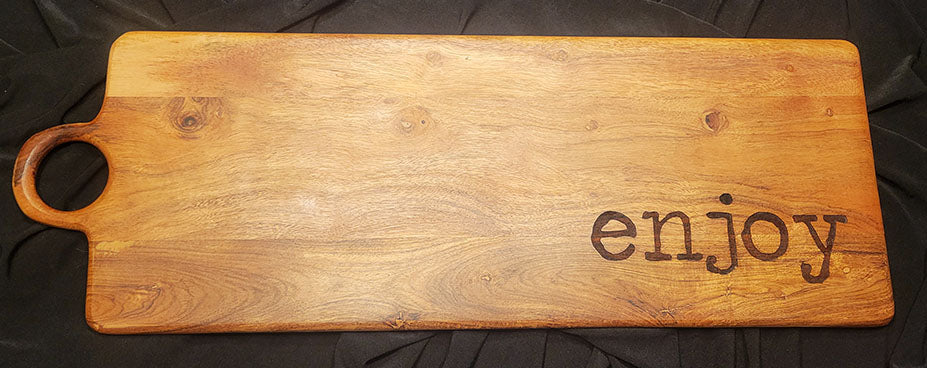 "enjoy" Charcuterie Board