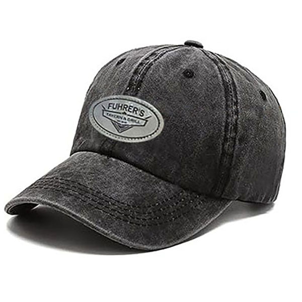 Fuhrers Tavern Distressed Cap with Leather Patch