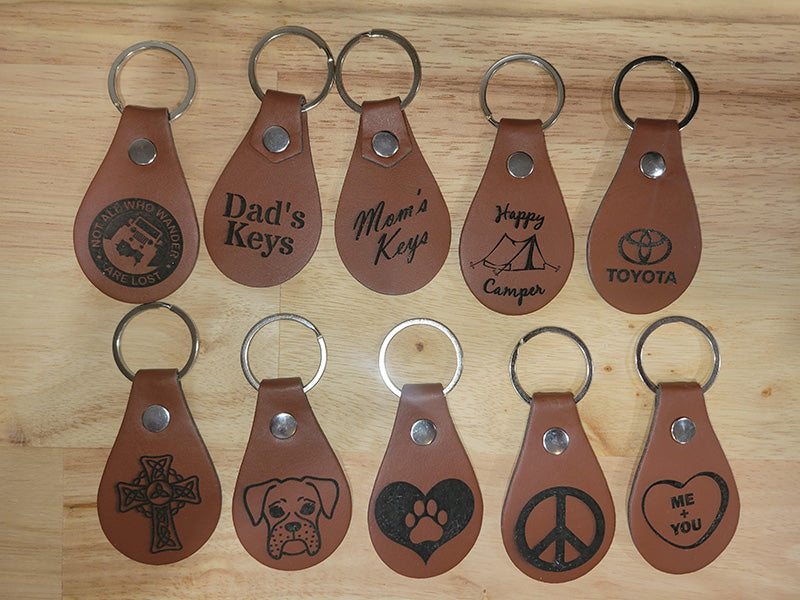 Leather Key Fob